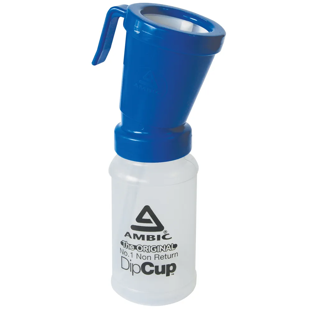 Ambic Non-Return Teat DipCup 3 Ambic Non-Return Teat DipCup