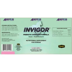 Invigor Yeast And Yeast Extract Prebiotic Digestion Formula For Horses -PBS Animal Health 12230 2