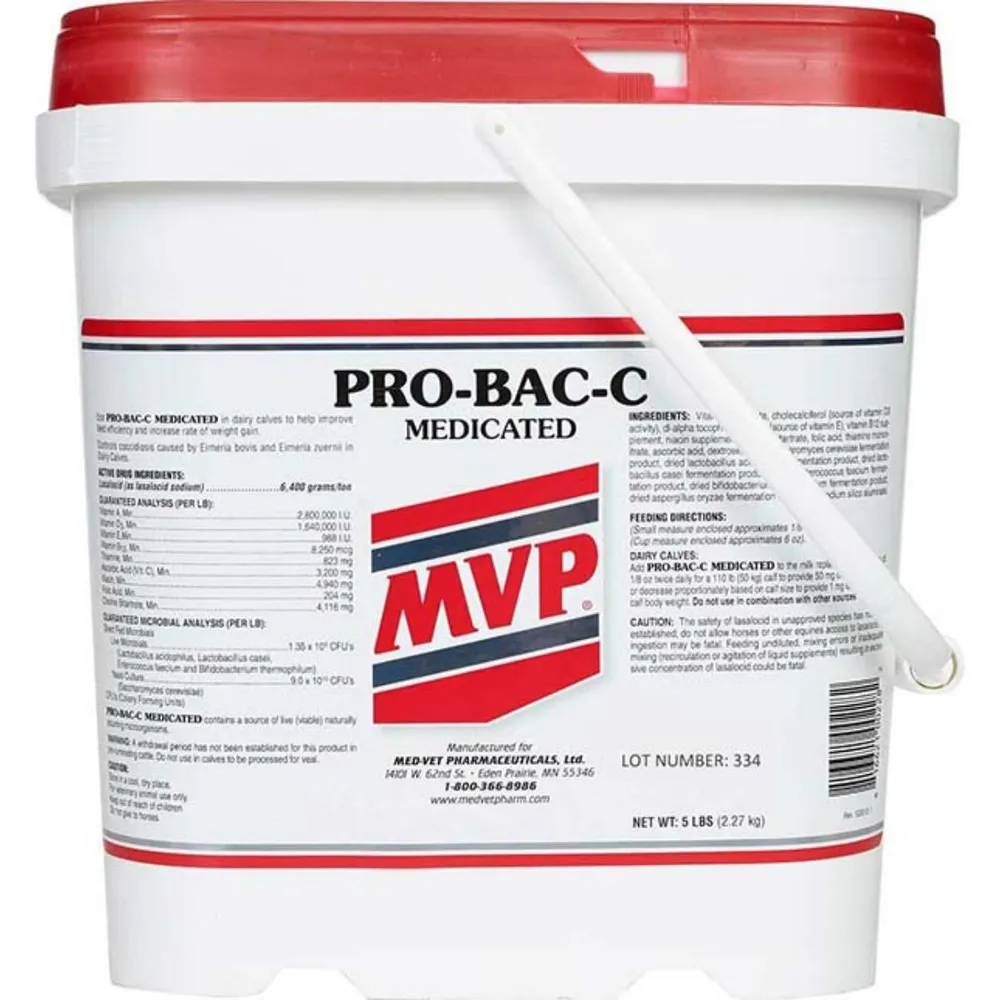 Pro-Bac-C Medicated 3 Pro-Bac-C Medicated