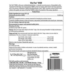 MSM Ultra Pure Joint Health 6 MSM Ultra Pure Joint Health -PBS Animal Health 12717 3