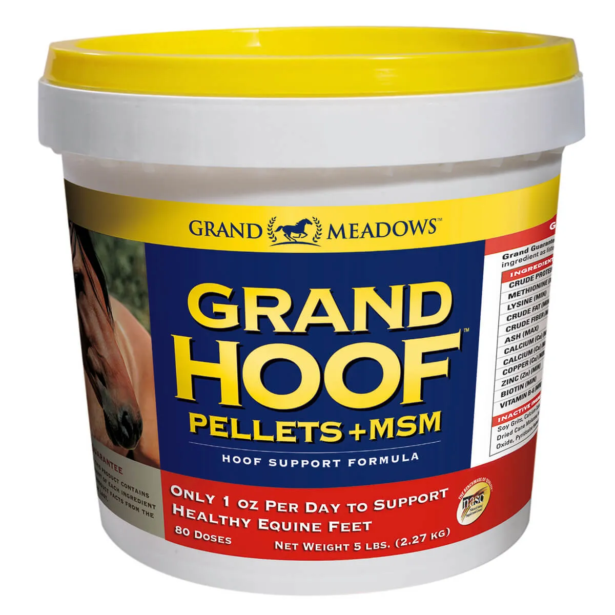 Grand Hoof Pellets+MSM Hoof Support For Horses 3 Grand Hoof Pellets+MSM Hoof Support For Horses