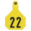 Y-Tex 4-Star Large Numbered All-American Ear Tags -PBS Animal Health 13646