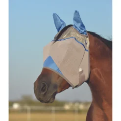 Crusader Standard Nose Pasture Fly Mask With Ears -PBS Animal Health 15121 5