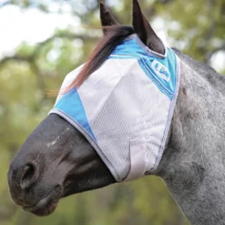 Crusader Standard Nose Pasture Fly Mask Without Ears -PBS Animal Health 15122 4