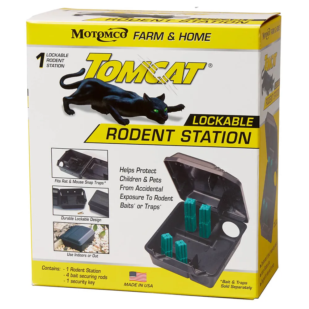 Tomcat Rodent Bait Station 3 Tomcat Rodent Bait Station
