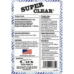 Super Clear Wind & Cough Remedy For Horses -PBS Animal Health 15640 2