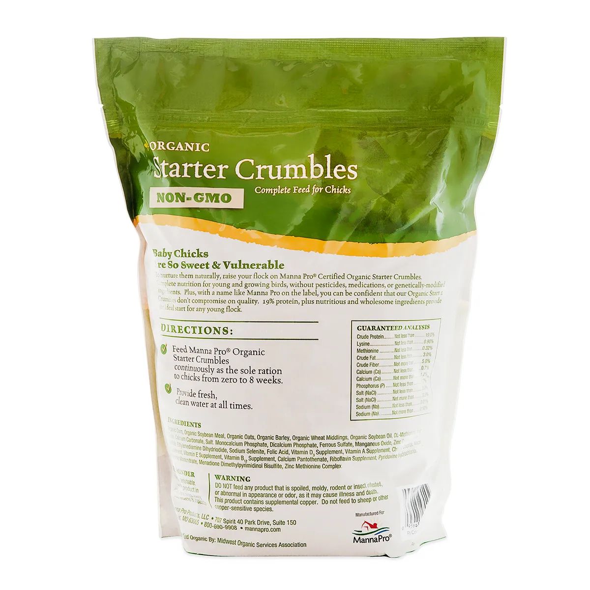 Organic Starter Crumbles Complete Feed For Chicks 4 Organic Starter Crumbles Complete Feed For Chicks - Image 2