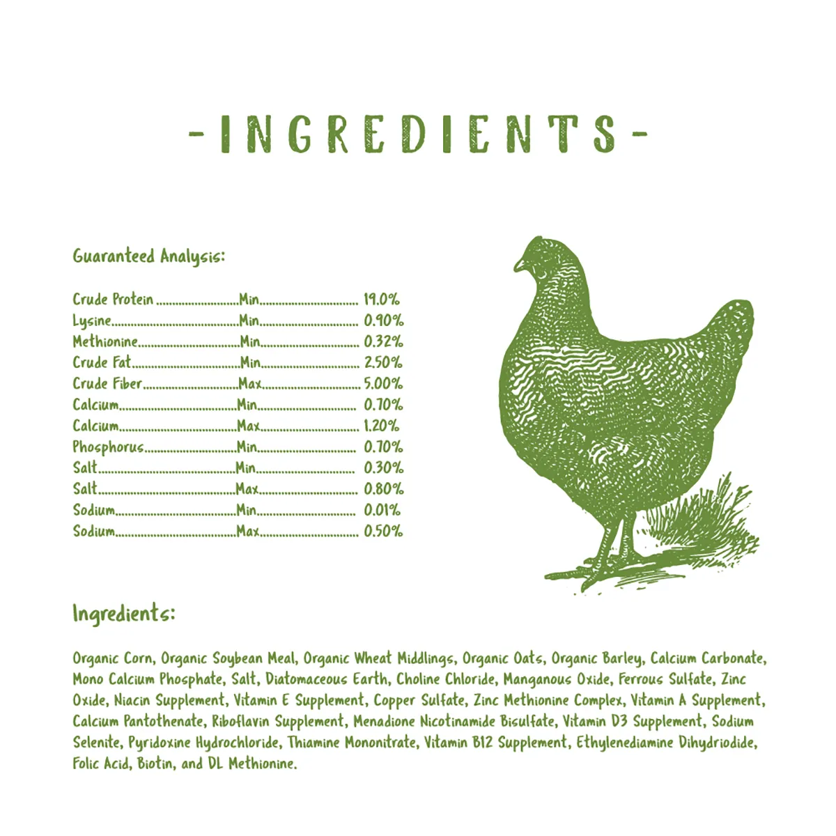 Organic Starter Crumbles Complete Feed For Chicks 6 Organic Starter Crumbles Complete Feed For Chicks - Image 4