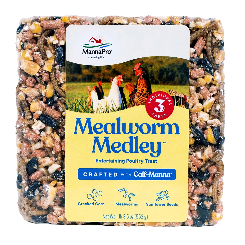 Mealworm Medley Poultry Treat 3 Mealworm Medley Poultry Treat