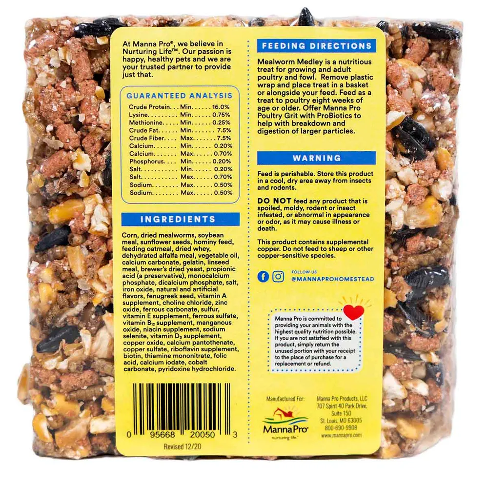 Mealworm Medley Poultry Treat 4 Mealworm Medley Poultry Treat - Image 2