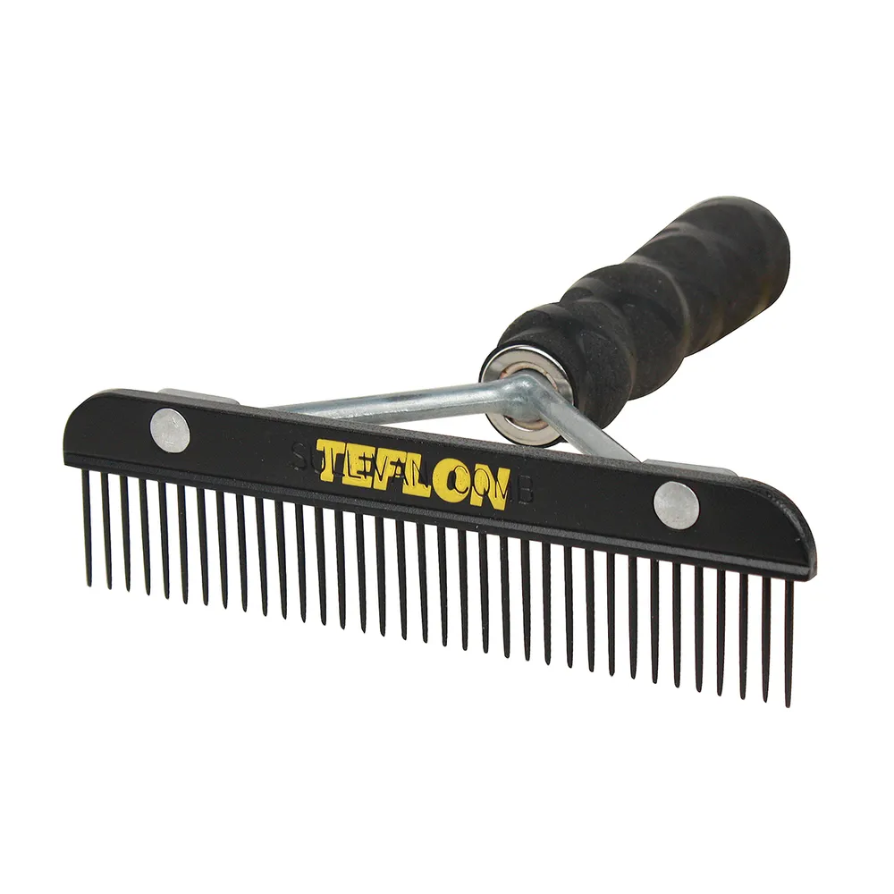 Teflon Comb With Wood Handle 3 Teflon Comb With Wood Handle