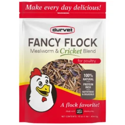 Fancy Flock Mealworm Medley For Poultry