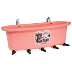 Peach Teats 5-Calf Open Feeder