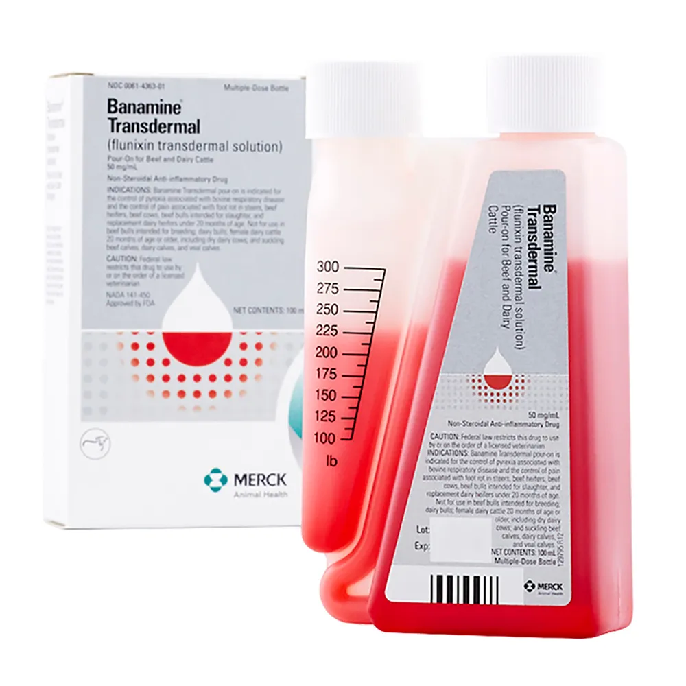 Banamine Transdermal Pour-On Rx 3 Banamine Transdermal Pour-On Rx