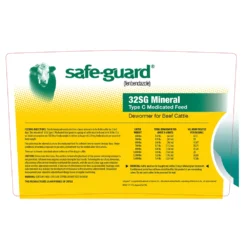 Safe-Guard 32SG Mineral Type C Medicated Dewormer Beef Cattle Feed 7 Safe-Guard 32SG Mineral Type C Medicated Dewormer Beef Cattle Feed -PBS Animal Health 18709 3