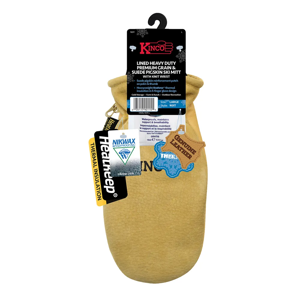 Lined Pigskin Mittens 4 Lined Pigskin Mittens - Image 2