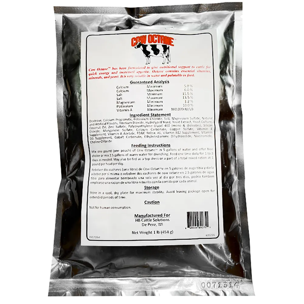 Cow Octane Cattle Supplement 3 Cow Octane Cattle Supplement