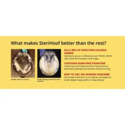 Sterihoof Hoof Treatment Spray 9 Sterihoof Hoof Treatment Spray -PBS Animal Health 19748 4